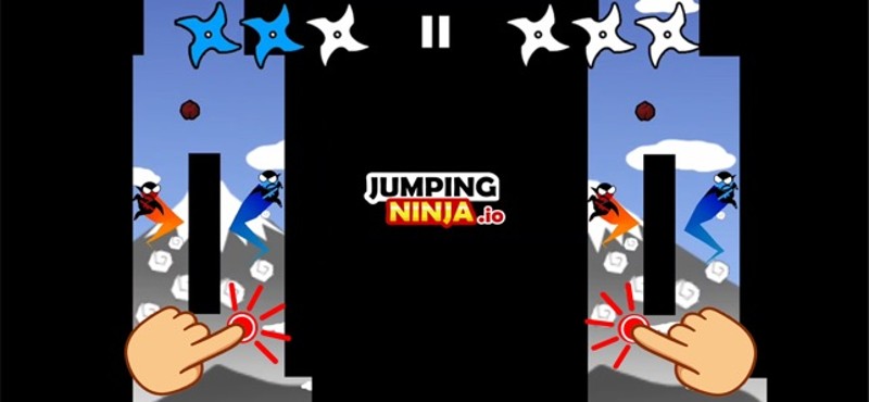 Jumping Ninja Party 2 Player screenshot