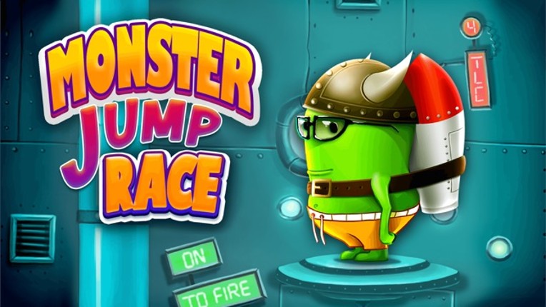 Monster Jump Race-Smash Candy Factory Jumping Game screenshot