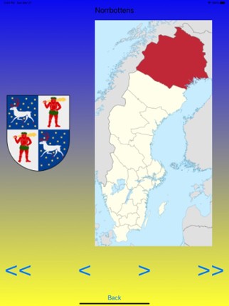 Provinces of Sweden -game Image