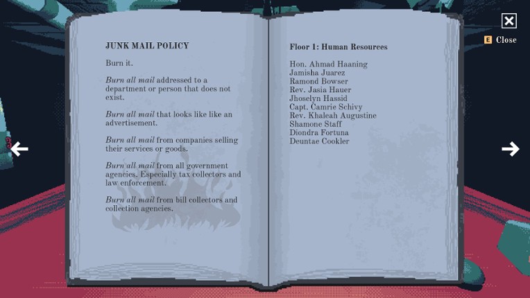 The Mailroom screenshot