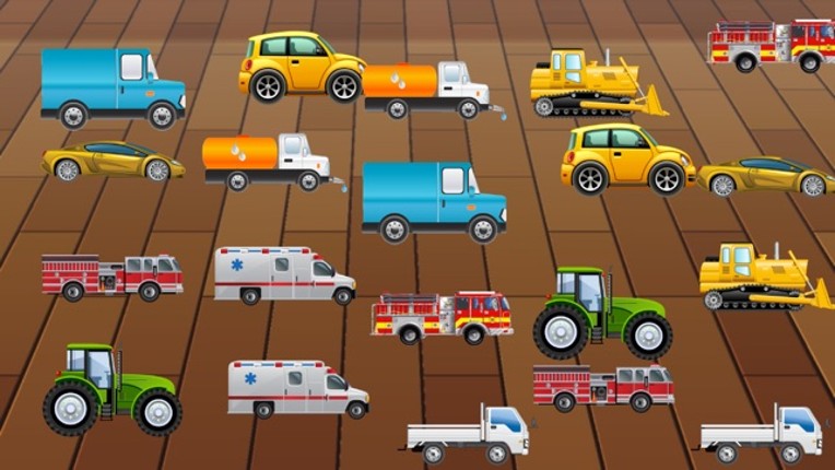 Vehicles and Cars for Toddlers and Kids : play with trucks, tractors and toy cars ! Image