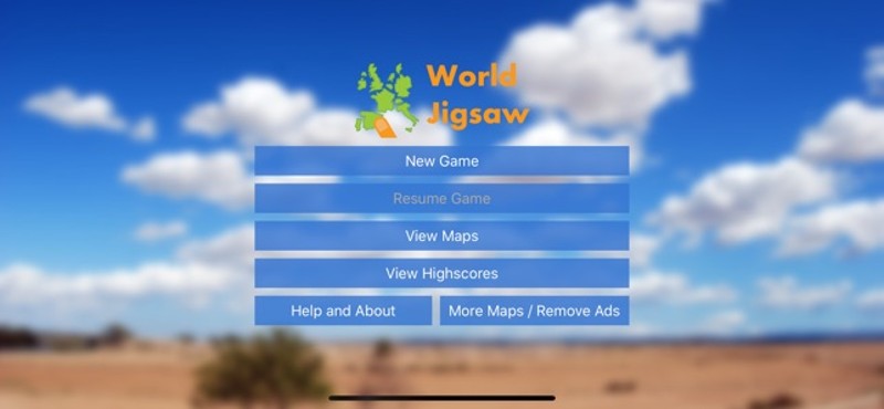 World Jigsaw screenshot