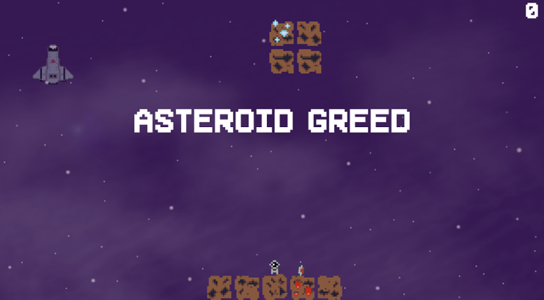 Asteroid Greed Game Cover