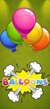 Balloon pop - toddler games Image