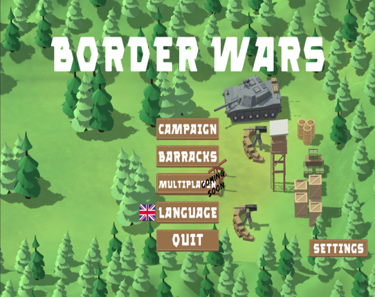 Border Wars Game Cover