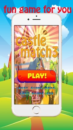 Castle Match3 Games - matching pictures for kids screenshot