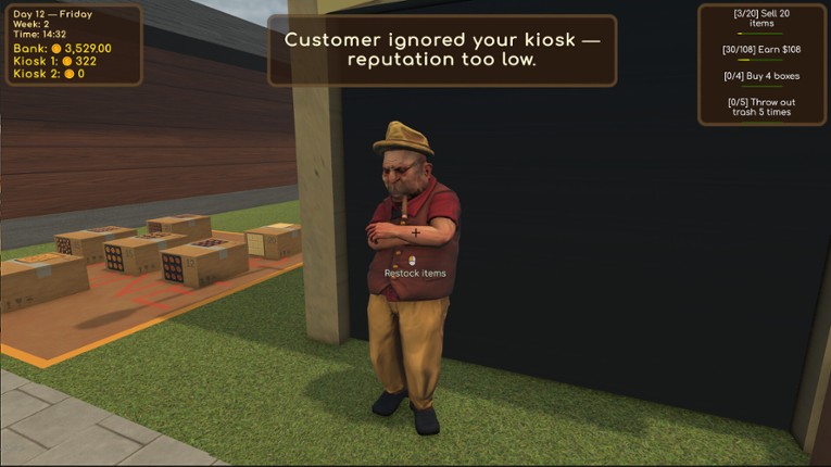 Choco Kiosk Simulator screenshot