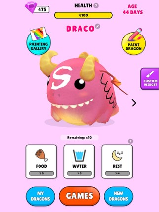 Dragon Widget Game Image