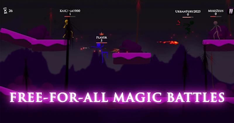 Stickman Fight: Magic Brawl screenshot