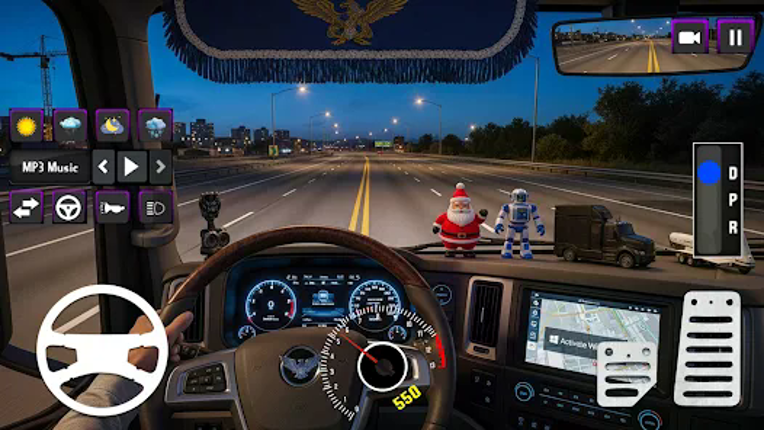 City Cargo Truck Simulator 3D screenshot