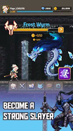 Legend of Slayer: Pixel RPG screenshot