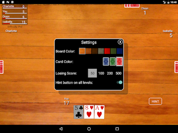 Hearts Card Classic Image