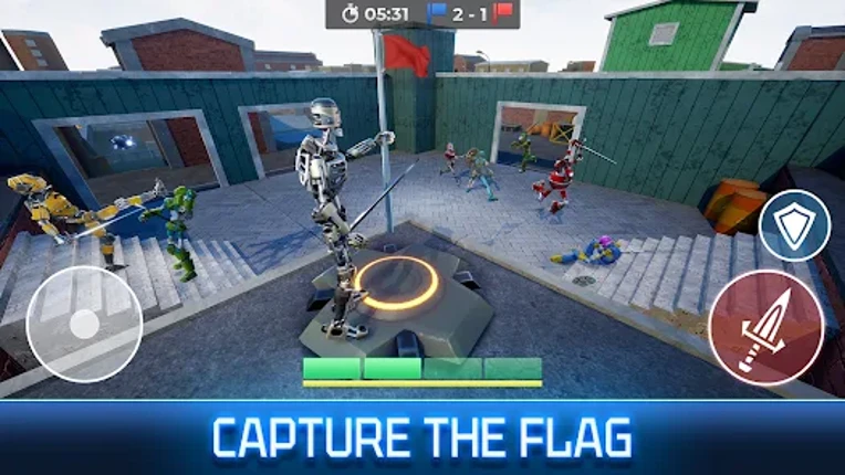 Casual Blade: Robot PvP Duel screenshot