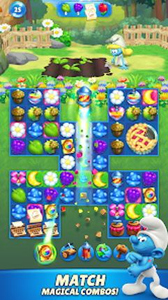 Smurfs Magic Match screenshot