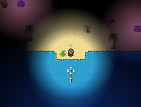 A very dark game screenshot