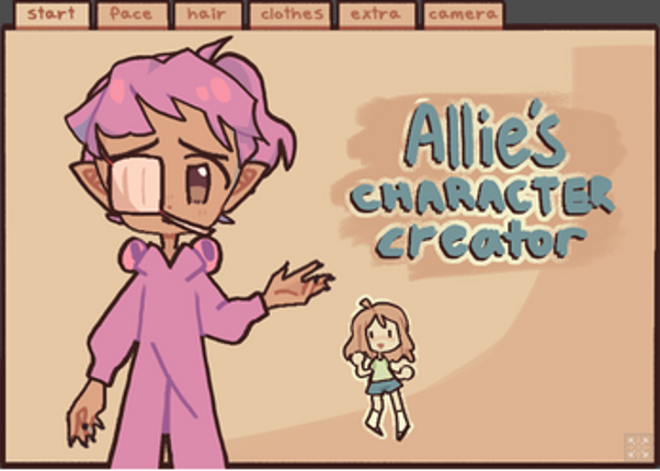 allie's character creator 2.0!!! screenshot