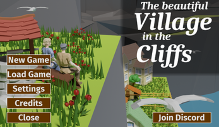 The beautiful Village in the Cliffs Image