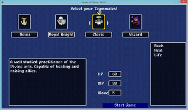 Heroes of Eterna - Tactics screenshot