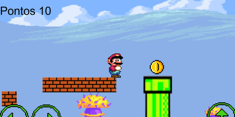 Mario Challenge – Jogo de plataforma criado por Davi no estilo Mario Bros Image