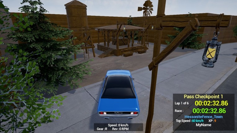Maze Workout - Western Lost Solo Car Racer screenshot