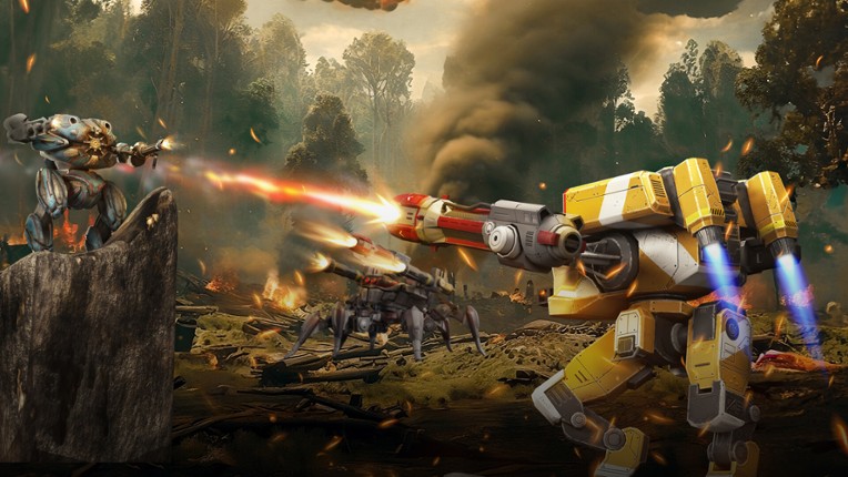 Mech Wars Online Robot Battles screenshot