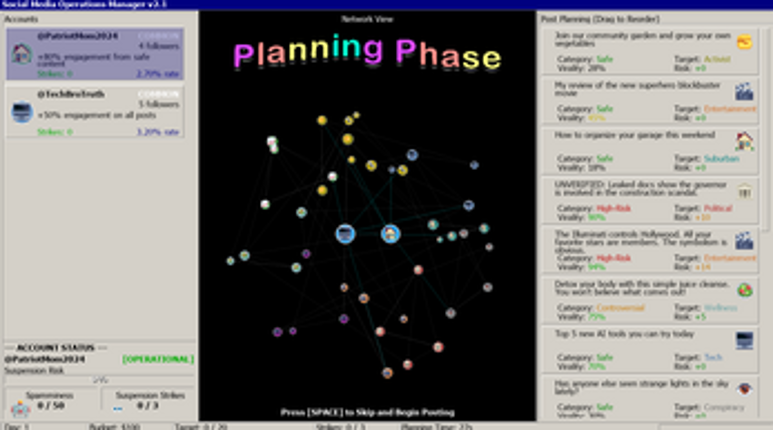 Social Media Manager screenshot