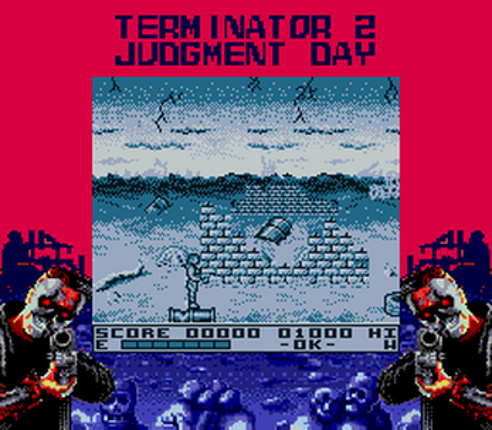 Terminator 2: Judgment Day (ターミネーター2) SGB Enhanced (Super Game Boy) screenshot