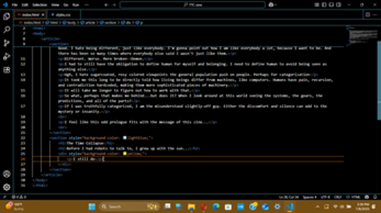 The Time Collapse Zine screenshot