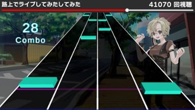 動画で聞くあの曲でリズムゲーム Image