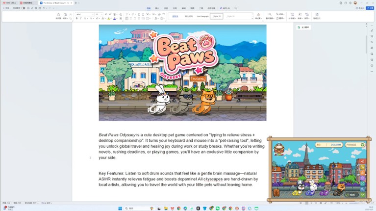 Beat Paws Odyssey screenshot