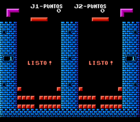 BugTris (Kor) (Unl) (ES) Spanish Translation Patch (FAMICOM) screenshot