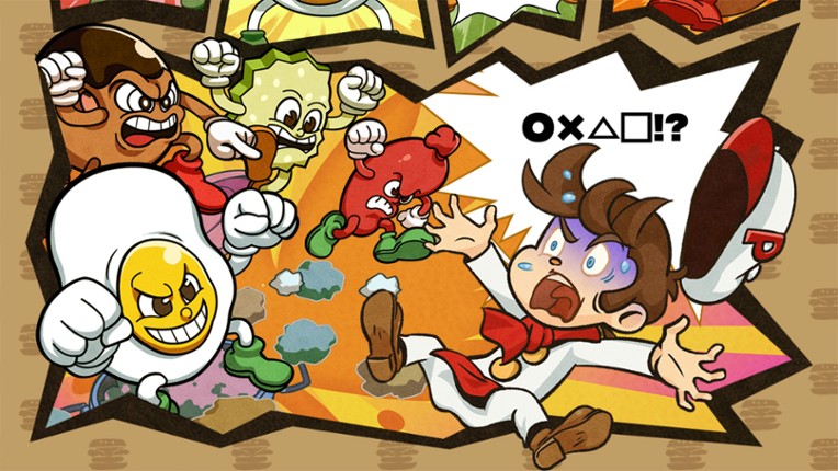 BurgerTime Party screenshot