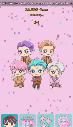 Click! Click! Kpop Idols! screenshot