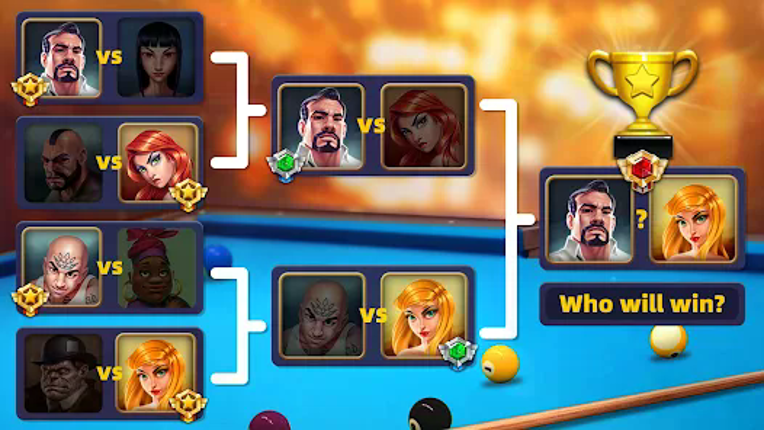 Billiards Clash screenshot