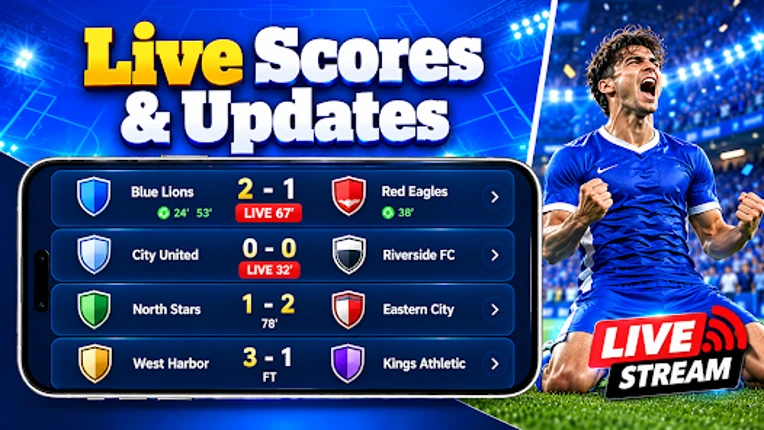Live Football TV HD 2026 Image