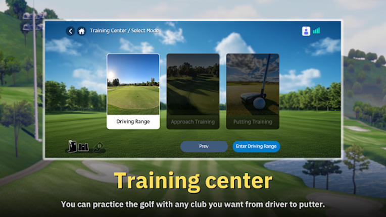 Golfzon WAVE M screenshot