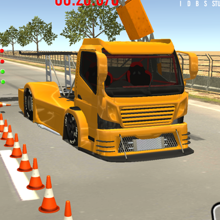 IDBS Drag Truk Simulator Game Cover