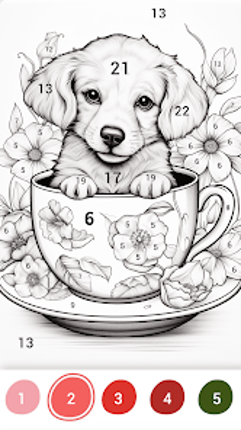 No.Paint: Relaxing Coloring Image