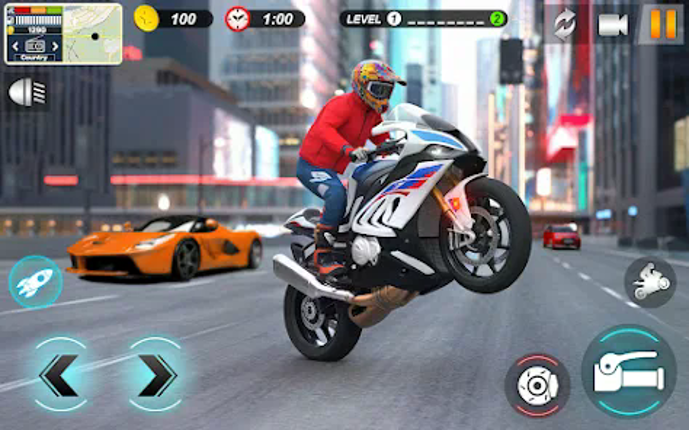 Moto Bike Racing Bike Game 3D screenshot