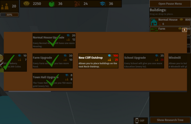 The beautiful Village in the Cliffs Image