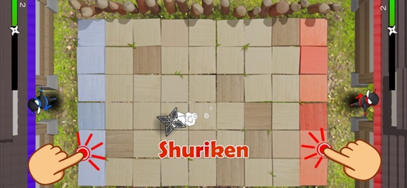 Jumping Ninja Party 2 Player screenshot