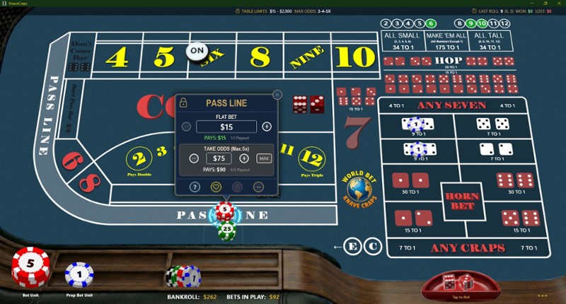 Knave Craps Image