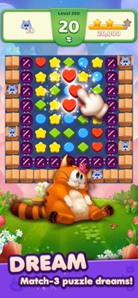 Lazy Cat Dream Match screenshot