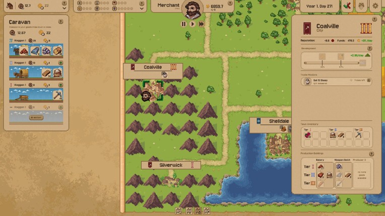 Medieval Merchant screenshot