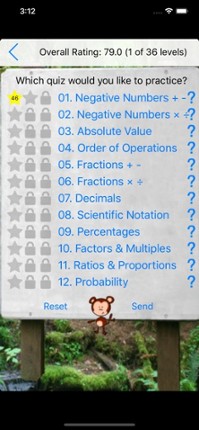 Middle School Math 7th Grade screenshot