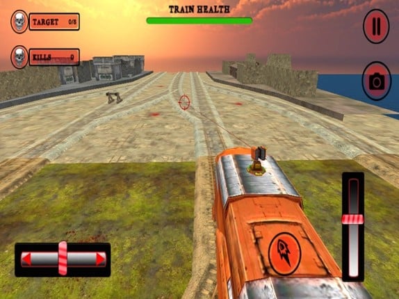 US Army Shooting Train Zombie Image