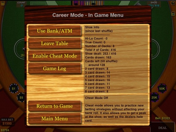 Blackjack 21 Multi-Hand (Pro) screenshot