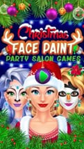 Christmas Face Paint Party - Kids Salon Games Image