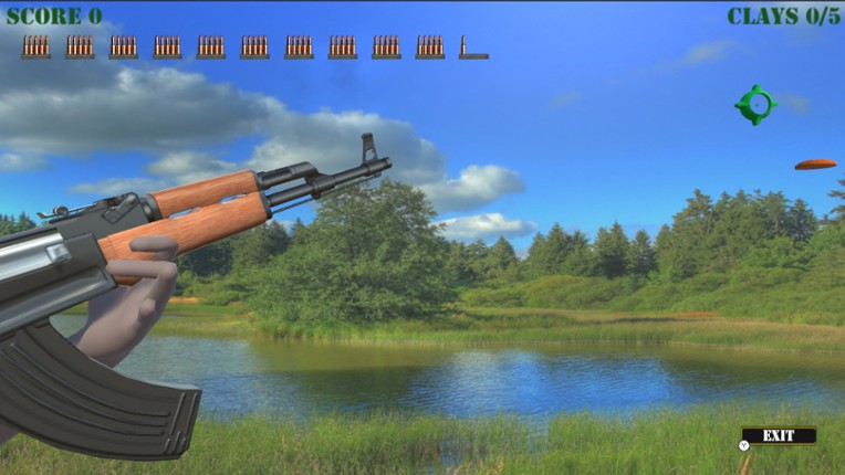 Clay Skeet Shooting Image