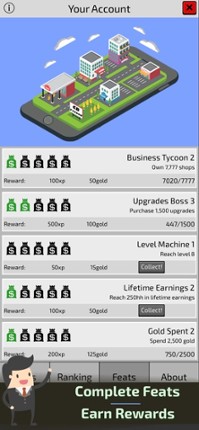 Clicker Business Tycoon screenshot